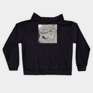 CAT PORTRAIT Kids Hoodie